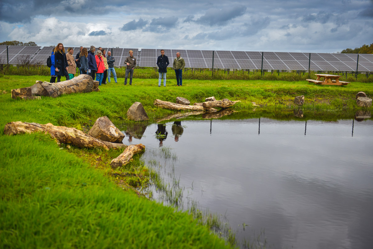 Expeditie Energietuinen rondleiding bij Energietuin Assen-Zuid